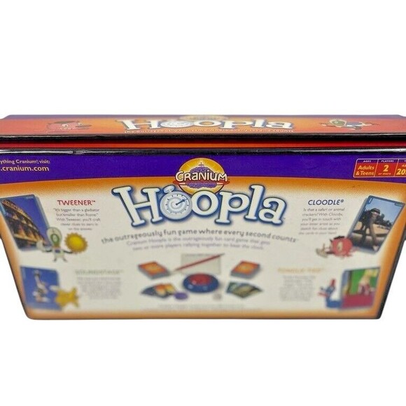 Cranium Hoopla Educational Fun Family Game Complete Set 1 Sealed Card Deck - Picture 3 of 8